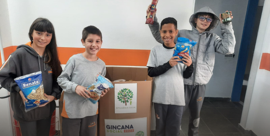 Gincana Social 2023 arrecada 5 toneladas de alimentos nas escolas